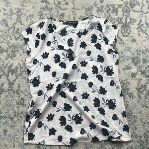 Flower print blouse!